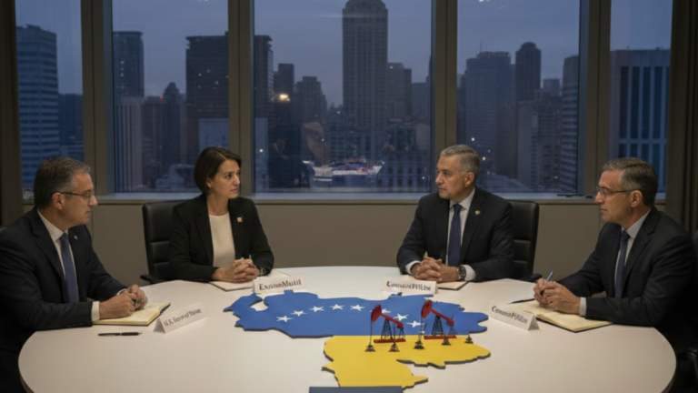 U.S. Government Engages Oil Companies Over Venezuela, Source Says U.S. Venezuela oil talks