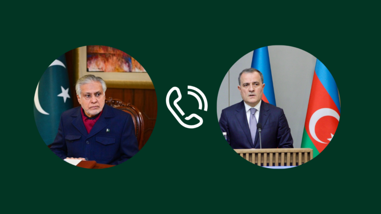 Pakistan and Azerbaijan discuss regional and international developments Pakistan and Azerbaijan